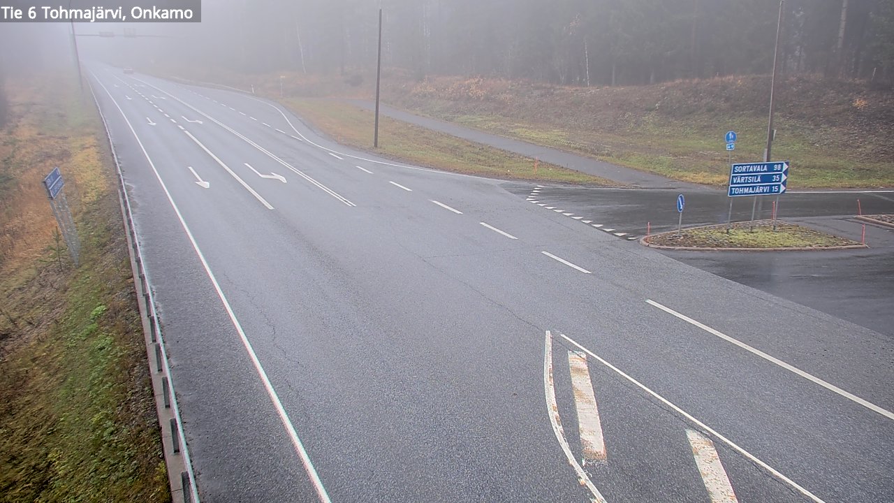 Kelikamerat Kuva Tie 6 Tohmajärvi, Onkamo, Tohmajärvi, Pohjois-Karjala