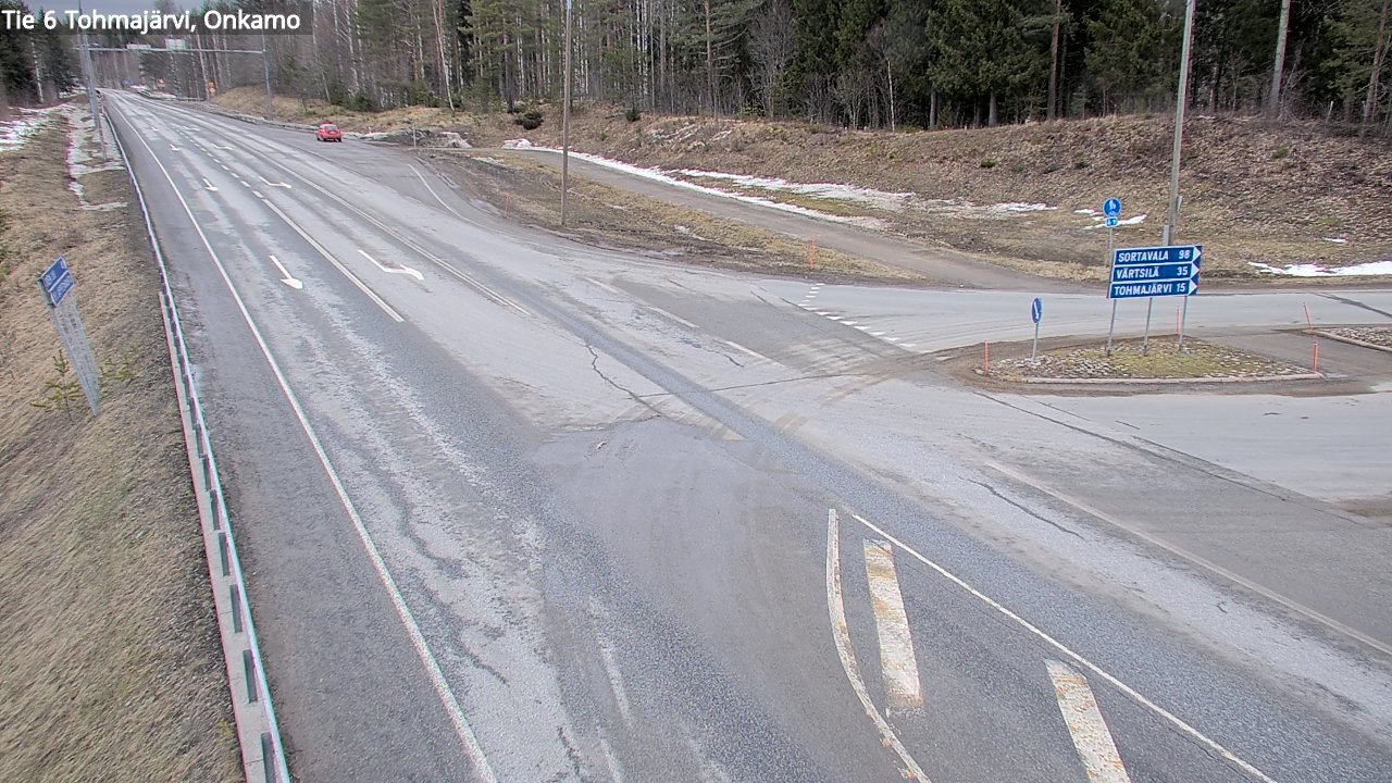 Kelikamerat Kuva Tie 6 Tohmajärvi, Onkamo, Tohmajärvi, Pohjois-Karjala