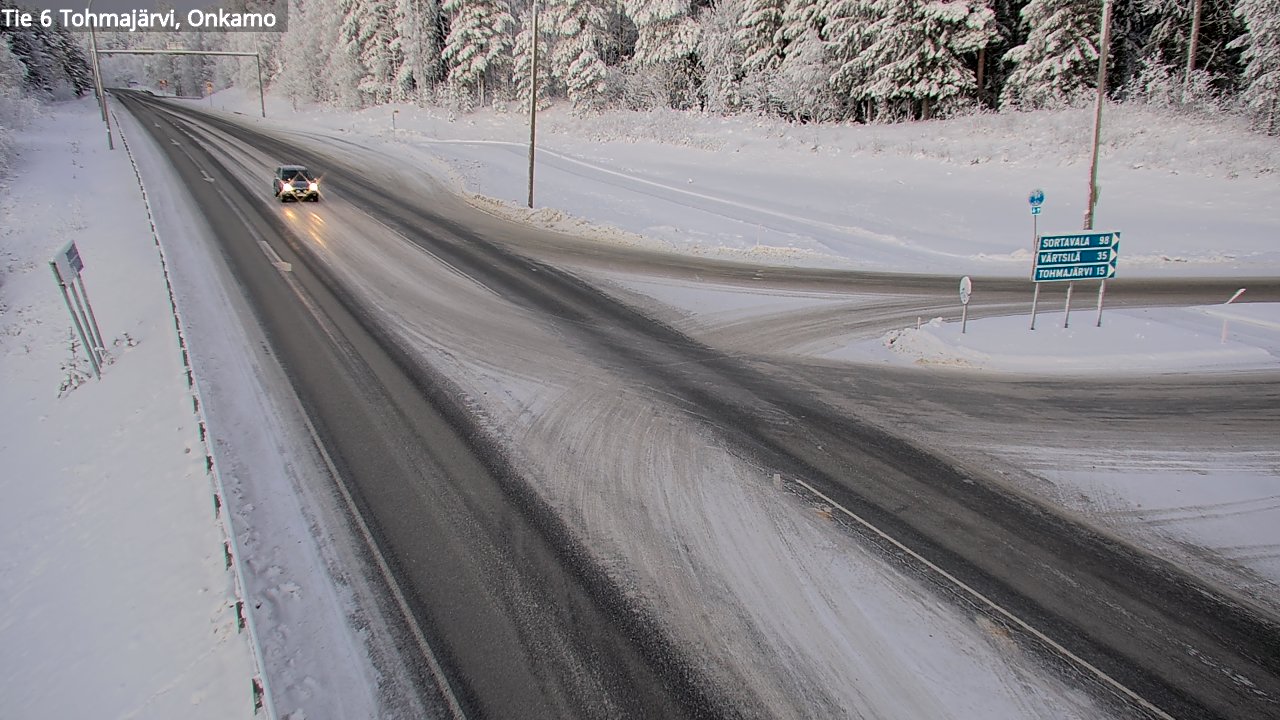 Kelikamerat Kuva Tie 6 Tohmajärvi, Onkamo, Tohmajärvi, Pohjois-Karjala