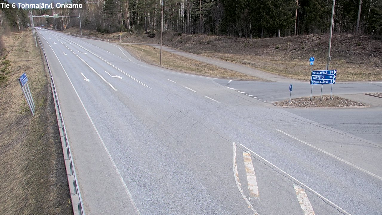 Kelikamerat Kuva Tie 6 Tohmajärvi, Onkamo, Tohmajärvi, Pohjois-Karjala