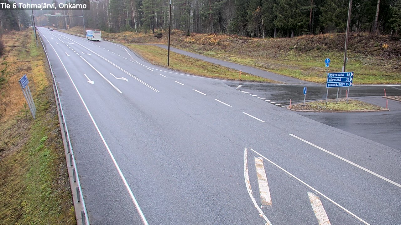 Kelikamerat Kuva Tie 6 Tohmajärvi, Onkamo, Tohmajärvi, Pohjois-Karjala