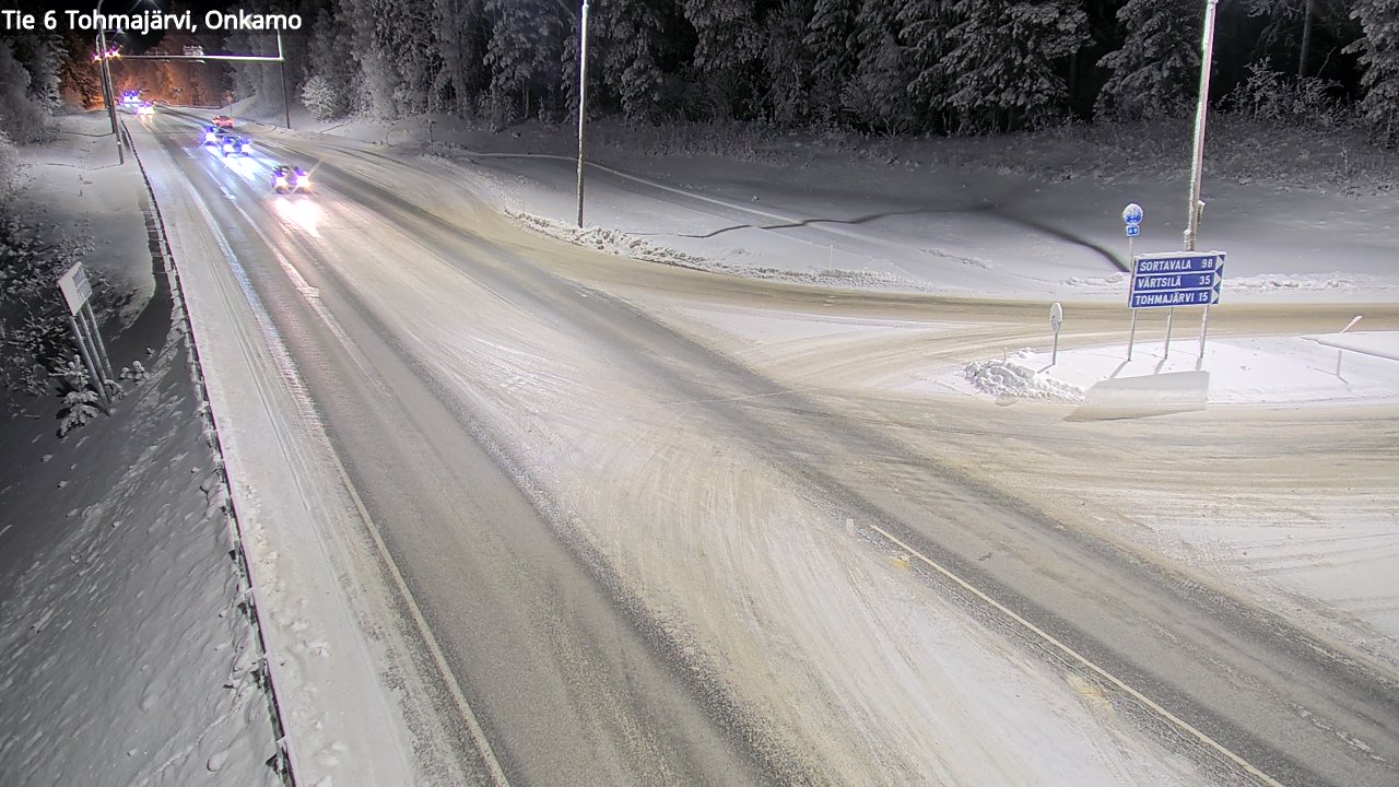 Kelikamerat Kuva Tie 6 Tohmajärvi, Onkamo, Tohmajärvi, Pohjois-Karjala