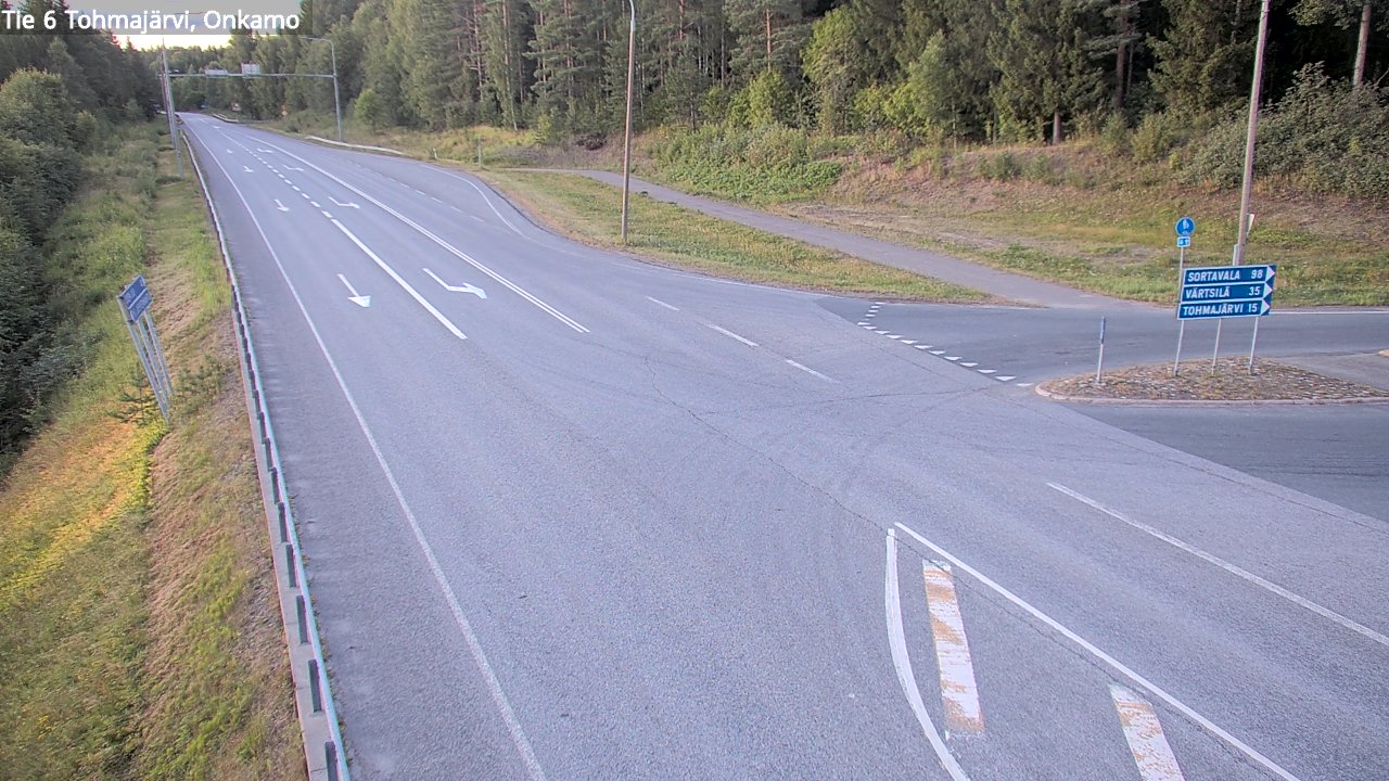 Kelikamerat Kuva Tie 6 Tohmajärvi, Onkamo, Tohmajärvi, Pohjois-Karjala