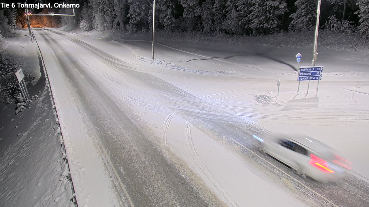 Kelikamerat Kuva Tie 6 Tohmajärvi, Onkamo, Tohmajärvi, Pohjois-Karjala