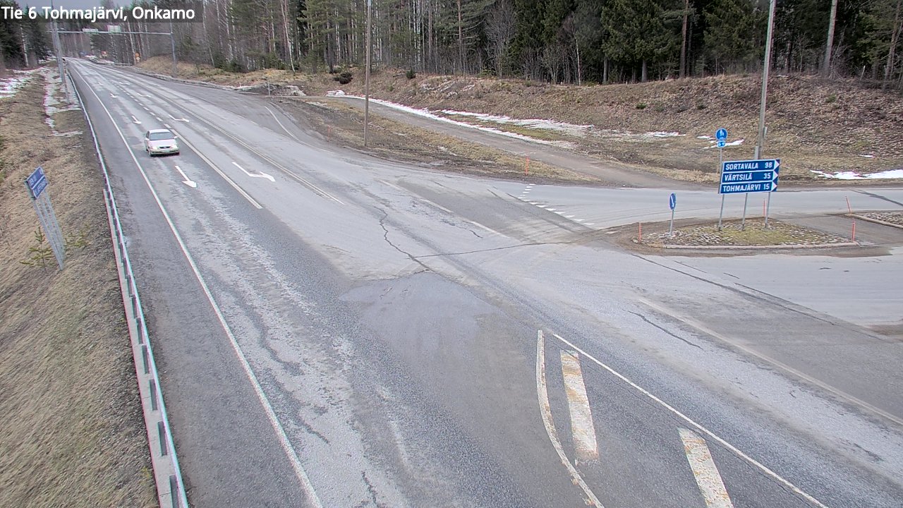 Kelikamerat Kuva Tie 6 Tohmajärvi, Onkamo, Tohmajärvi, Pohjois-Karjala