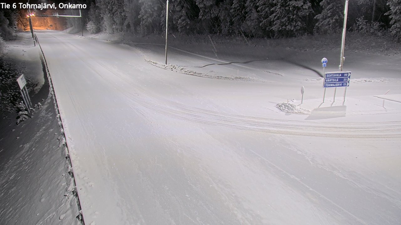 Kelikamerat Kuva Tie 6 Tohmajärvi, Onkamo, Tohmajärvi, Pohjois-Karjala