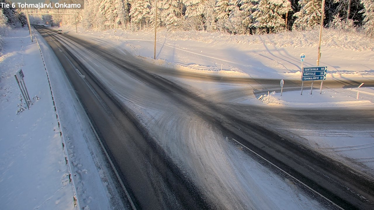 Kelikamerat Kuva Tie 6 Tohmajärvi, Onkamo, Tohmajärvi, Pohjois-Karjala