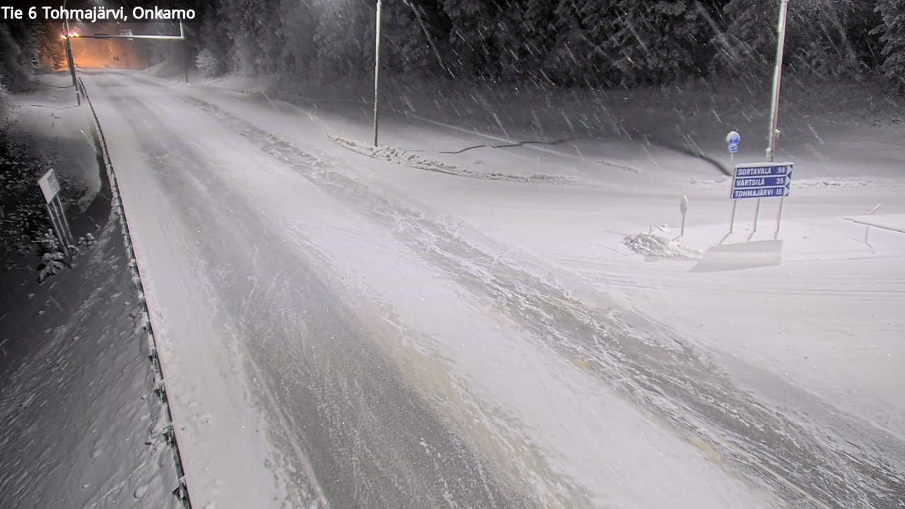 Kelikamerat Kuva Tie 6 Tohmajärvi, Onkamo, Tohmajärvi, Pohjois-Karjala