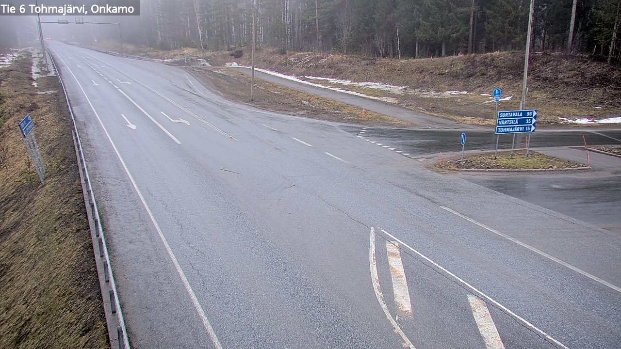Kelikamerat Kuva Tie 6 Tohmajärvi, Onkamo, Tohmajärvi, Pohjois-Karjala