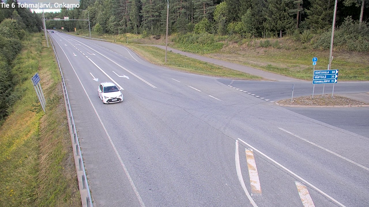 Kelikamerat Kuva Tie 6 Tohmajärvi, Onkamo, Tohmajärvi, Pohjois-Karjala