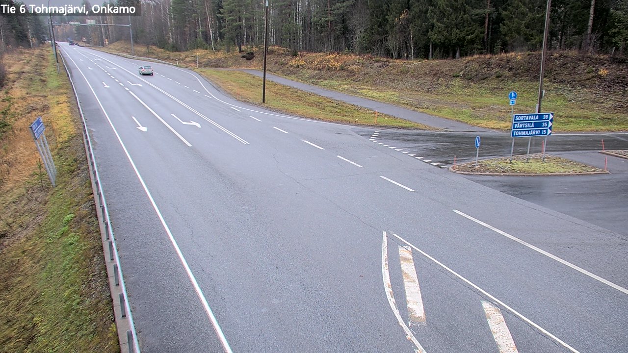 Kelikamerat Kuva Tie 6 Tohmajärvi, Onkamo, Tohmajärvi, Pohjois-Karjala