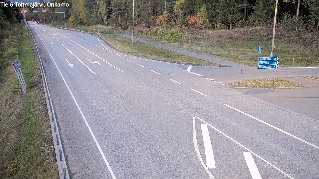 Kelikamerat Kuva Tie 6 Tohmajärvi, Onkamo, Tohmajärvi, Pohjois-Karjala