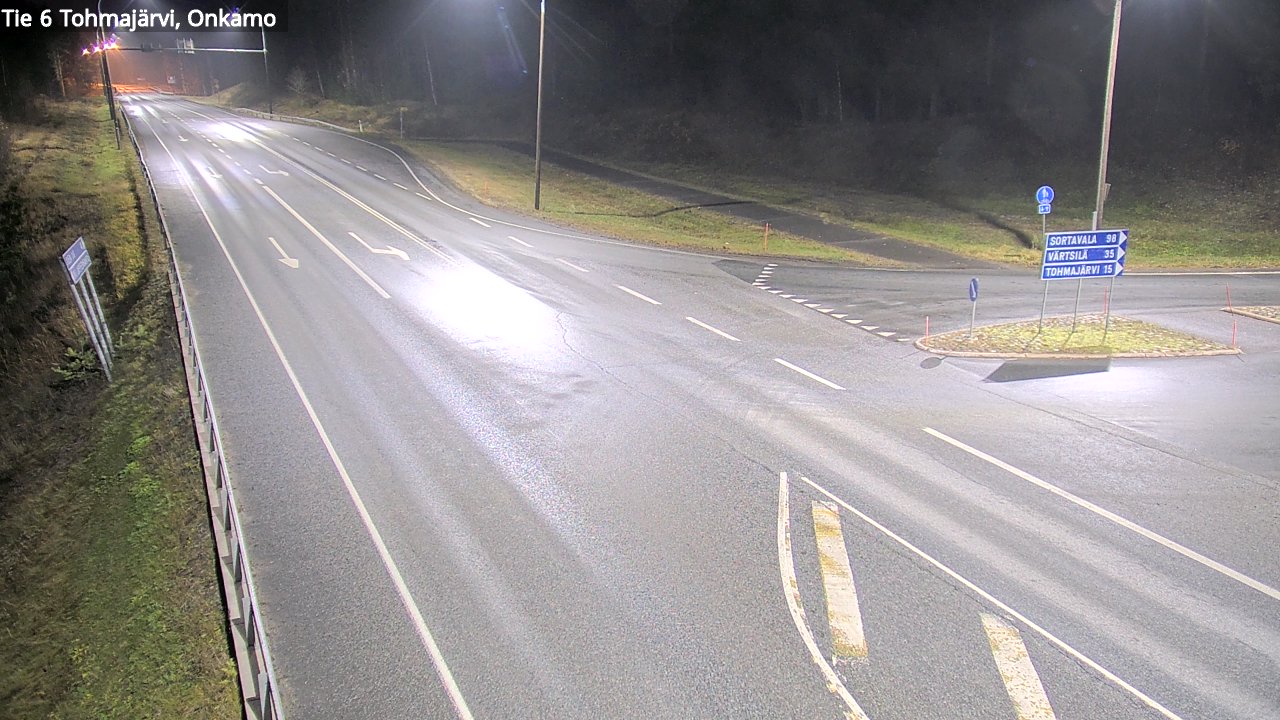 Kelikamerat Kuva Tie 6 Tohmajärvi, Onkamo, Tohmajärvi, Pohjois-Karjala