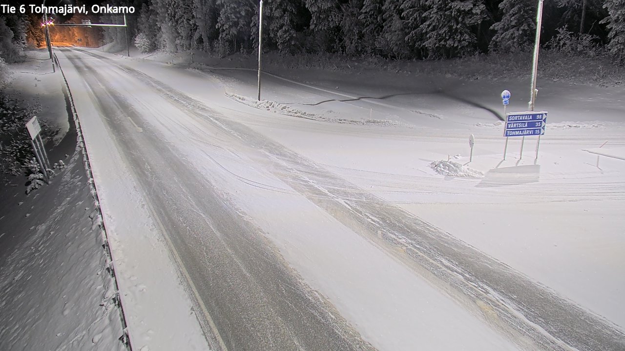 Kelikamerat Kuva Tie 6 Tohmajärvi, Onkamo, Tohmajärvi, Pohjois-Karjala