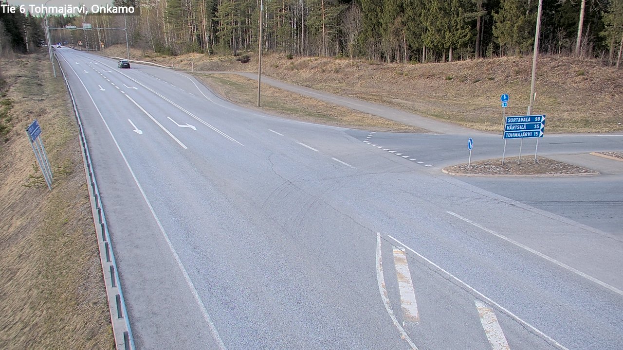 Kelikamerat Kuva Tie 6 Tohmajärvi, Onkamo, Tohmajärvi, Pohjois-Karjala