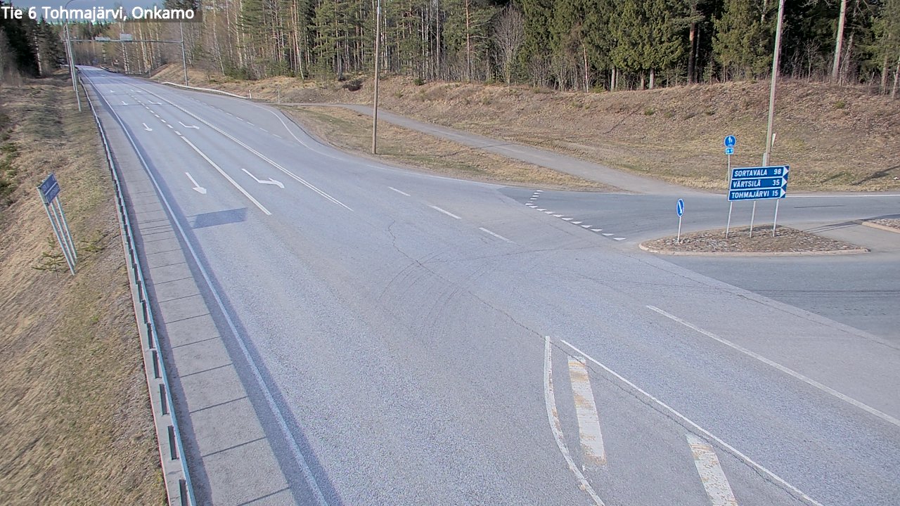 Kelikamerat Kuva Tie 6 Tohmajärvi, Onkamo, Tohmajärvi, Pohjois-Karjala