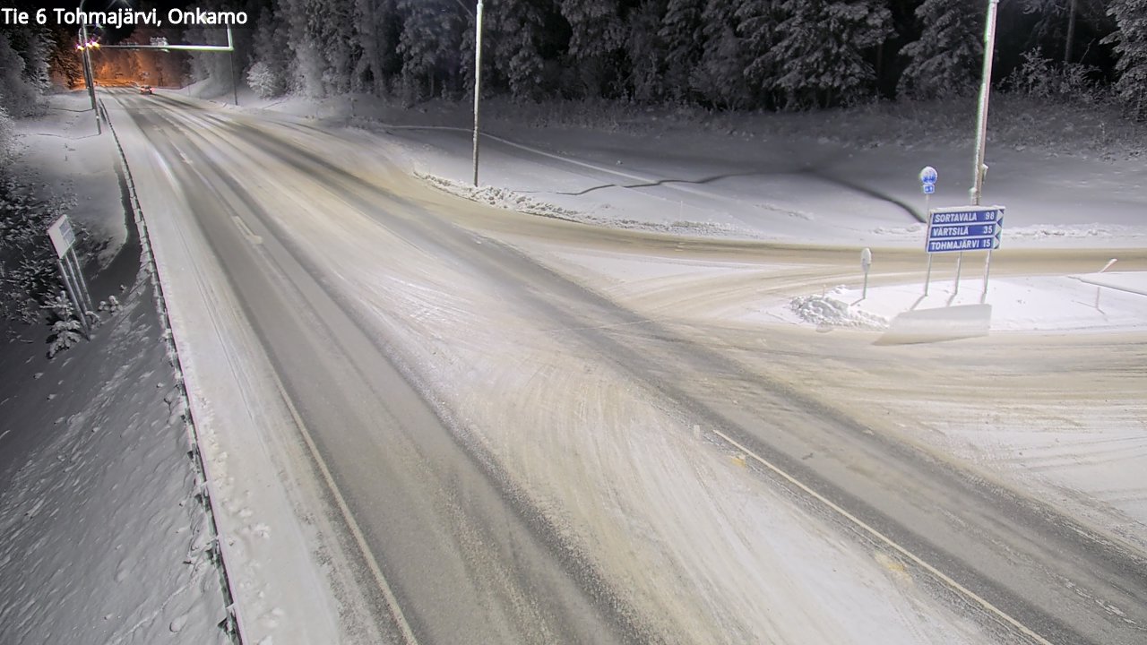 Kelikamerat Kuva Tie 6 Tohmajärvi, Onkamo, Tohmajärvi, Pohjois-Karjala