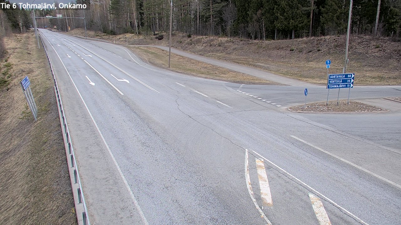 Kelikamerat Kuva Tie 6 Tohmajärvi, Onkamo, Tohmajärvi, Pohjois-Karjala