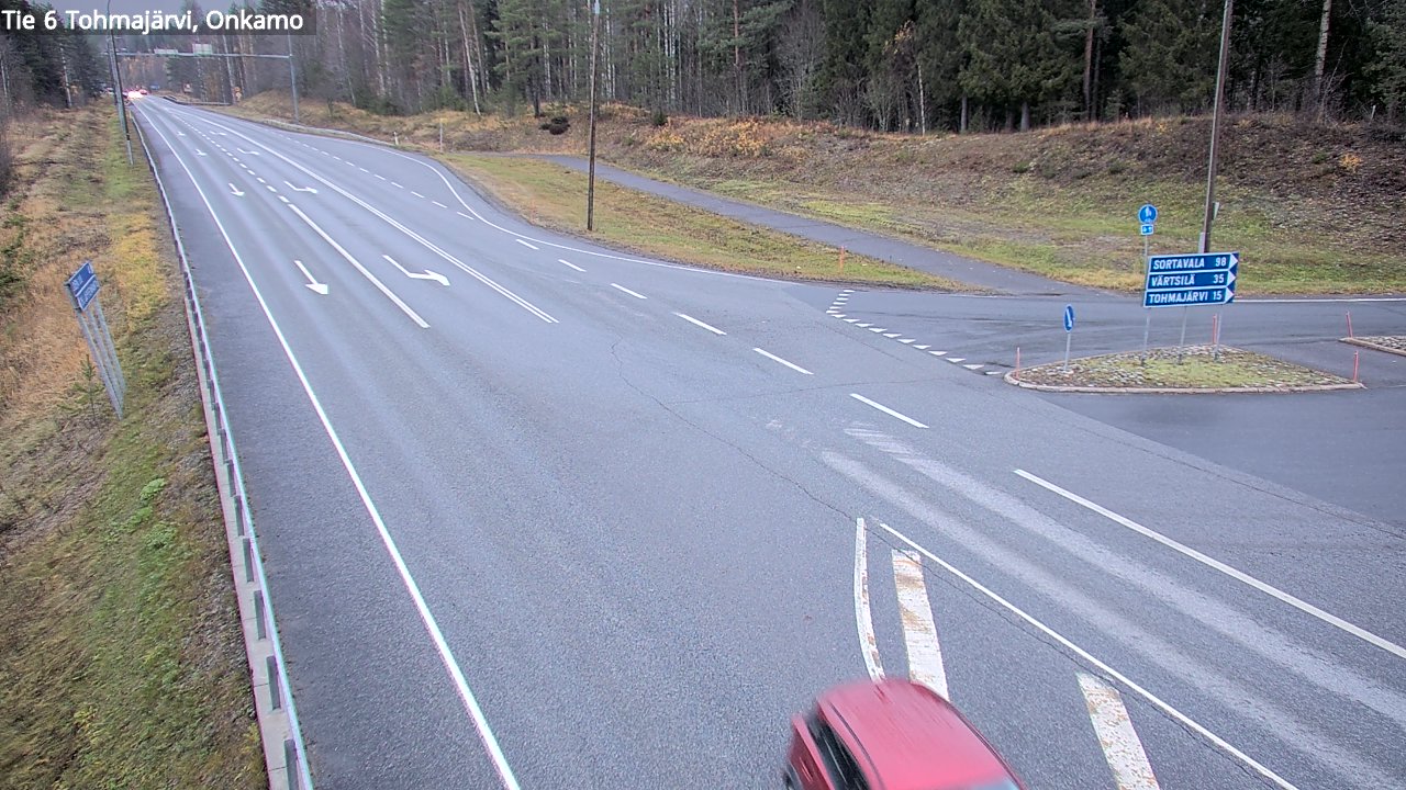 Kelikamerat Kuva Tie 6 Tohmajärvi, Onkamo, Tohmajärvi, Pohjois-Karjala