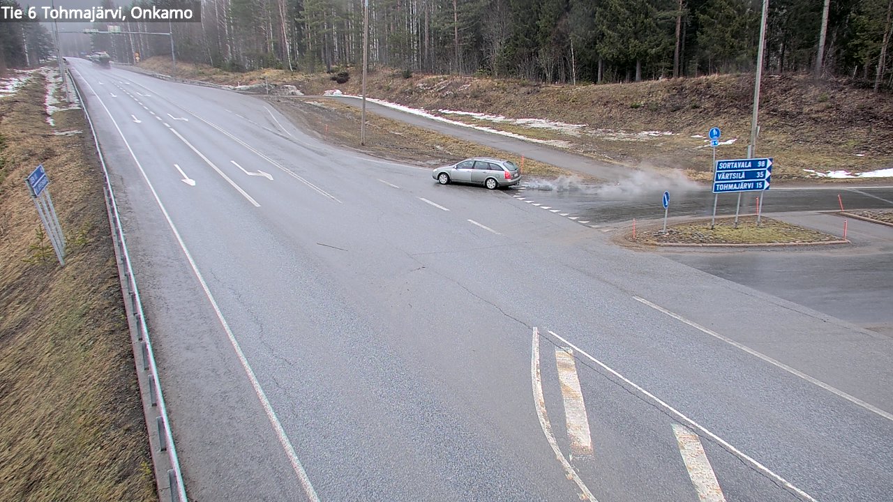Kelikamerat Kuva Tie 6 Tohmajärvi, Onkamo, Tohmajärvi, Pohjois-Karjala
