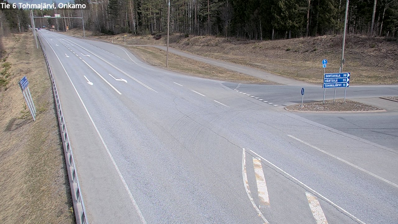 Kelikamerat Kuva Tie 6 Tohmajärvi, Onkamo, Tohmajärvi, Pohjois-Karjala