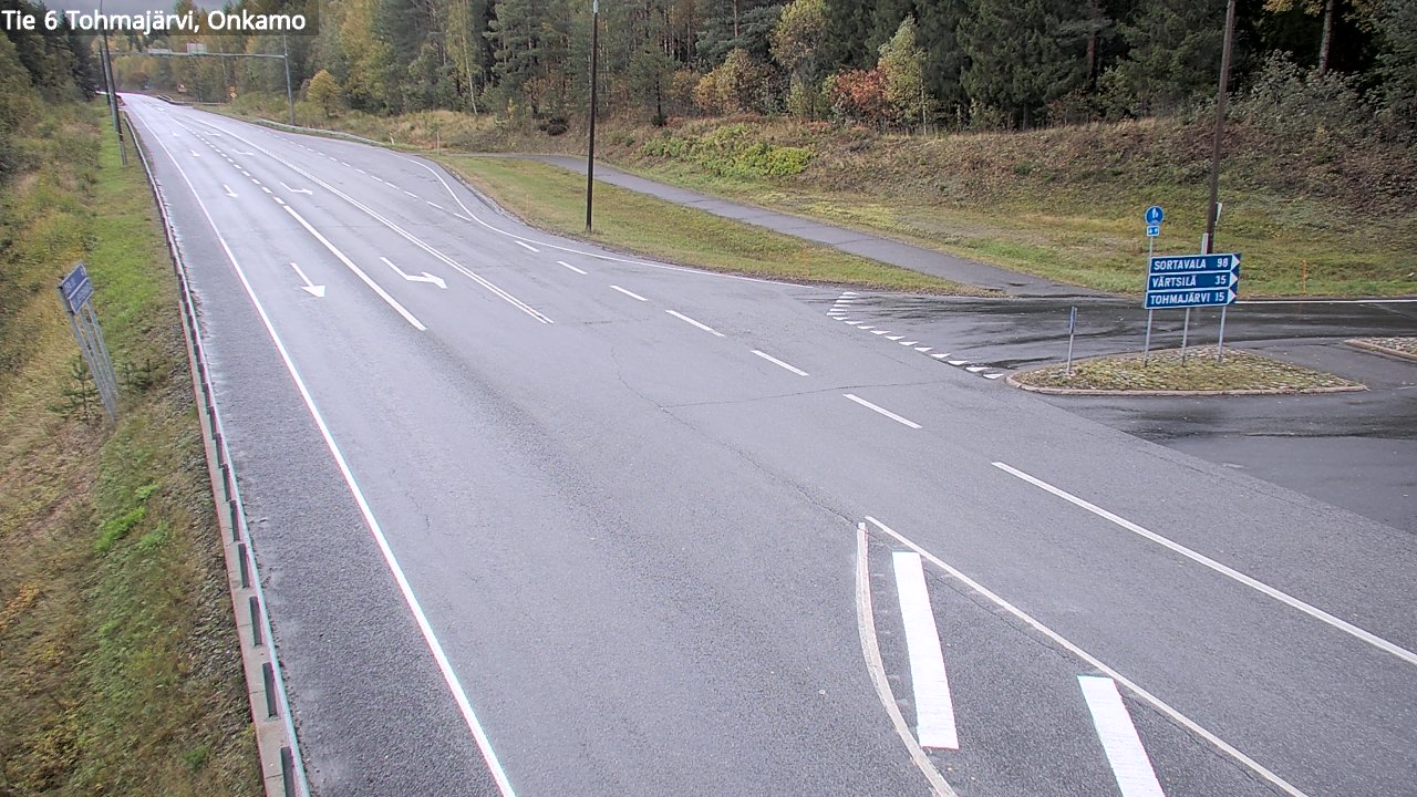 Weather Camera Image Road 6 Tohmajärvi, Onkamo, Tohmajärvi, Pohjois-Karjala