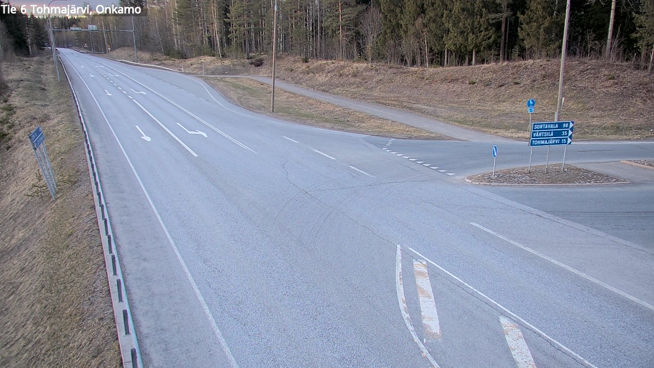 Kelikamerat Kuva Tie 6 Tohmajärvi, Onkamo, Tohmajärvi, Pohjois-Karjala