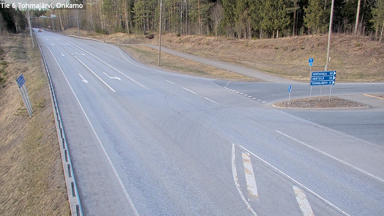 Kelikamerat Kuva Tie 6 Tohmajärvi, Onkamo, Tohmajärvi, Pohjois-Karjala