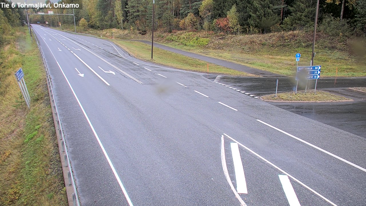 Weather Camera Image Road 6 Tohmajärvi, Onkamo, Tohmajärvi, Pohjois-Karjala