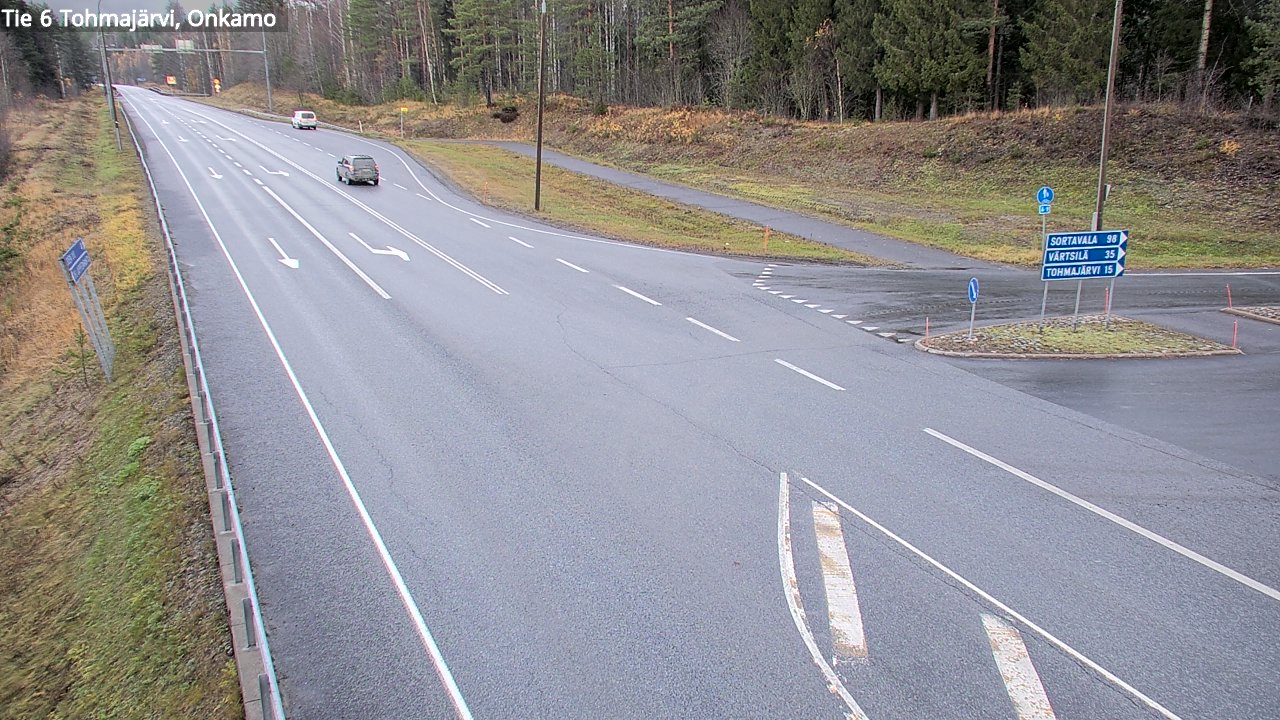 Kelikamerat Kuva Tie 6 Tohmajärvi, Onkamo, Tohmajärvi, Pohjois-Karjala
