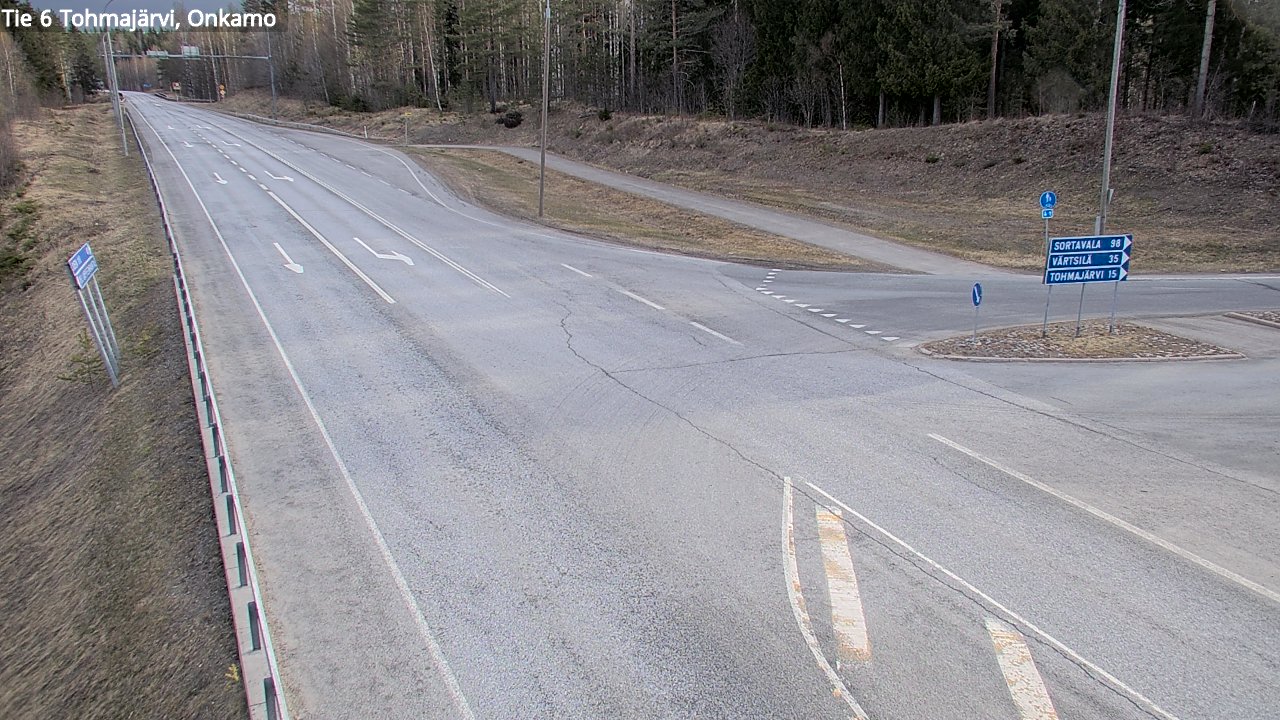 Kelikamerat Kuva Tie 6 Tohmajärvi, Onkamo, Tohmajärvi, Pohjois-Karjala