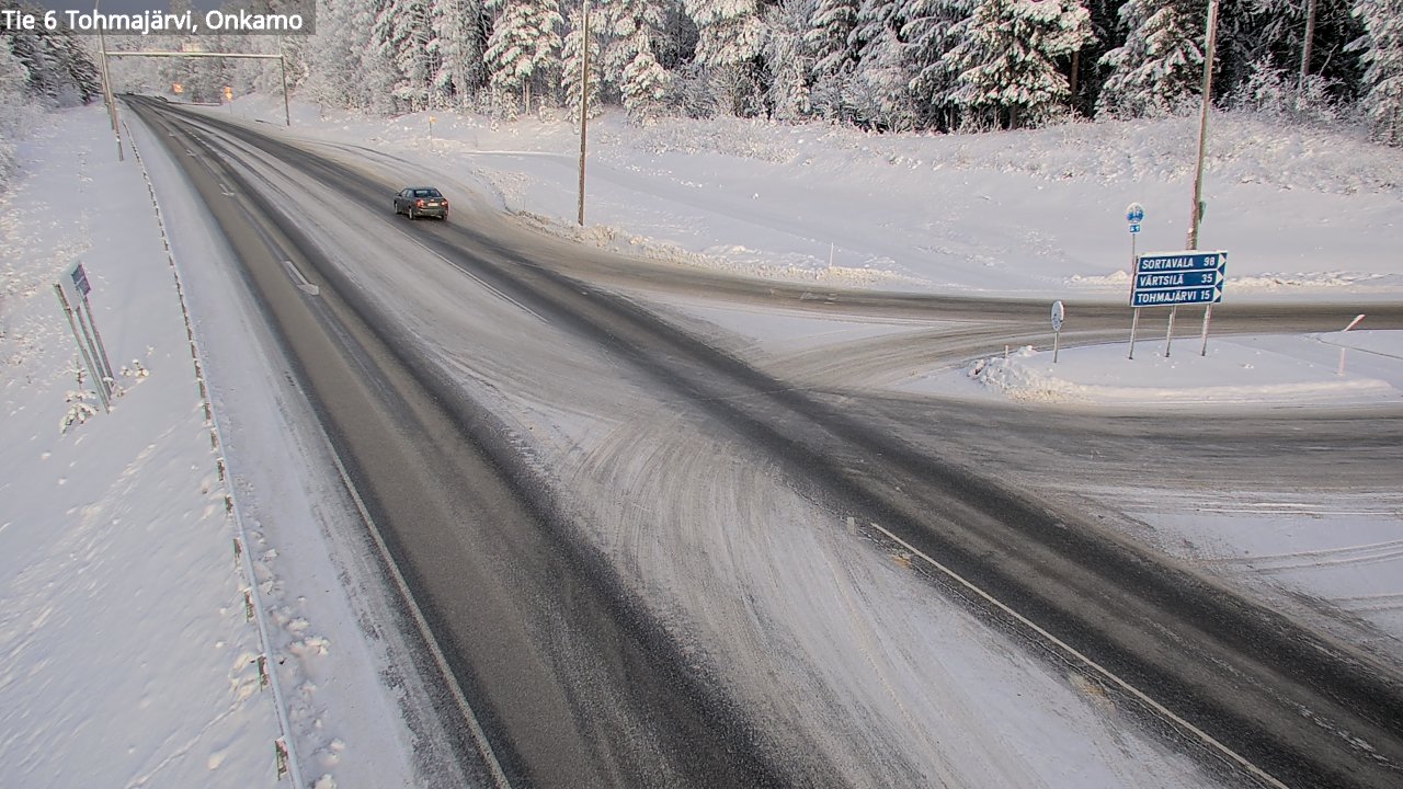 Kelikamerat Kuva Tie 6 Tohmajärvi, Onkamo, Tohmajärvi, Pohjois-Karjala