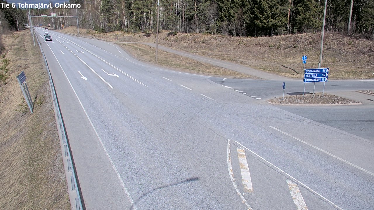 Kelikamerat Kuva Tie 6 Tohmajärvi, Onkamo, Tohmajärvi, Pohjois-Karjala