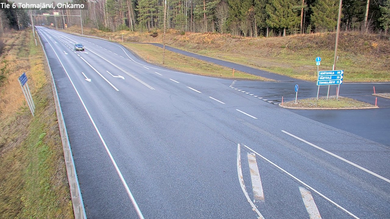 Kelikamerat Kuva Tie 6 Tohmajärvi, Onkamo, Tohmajärvi, Pohjois-Karjala