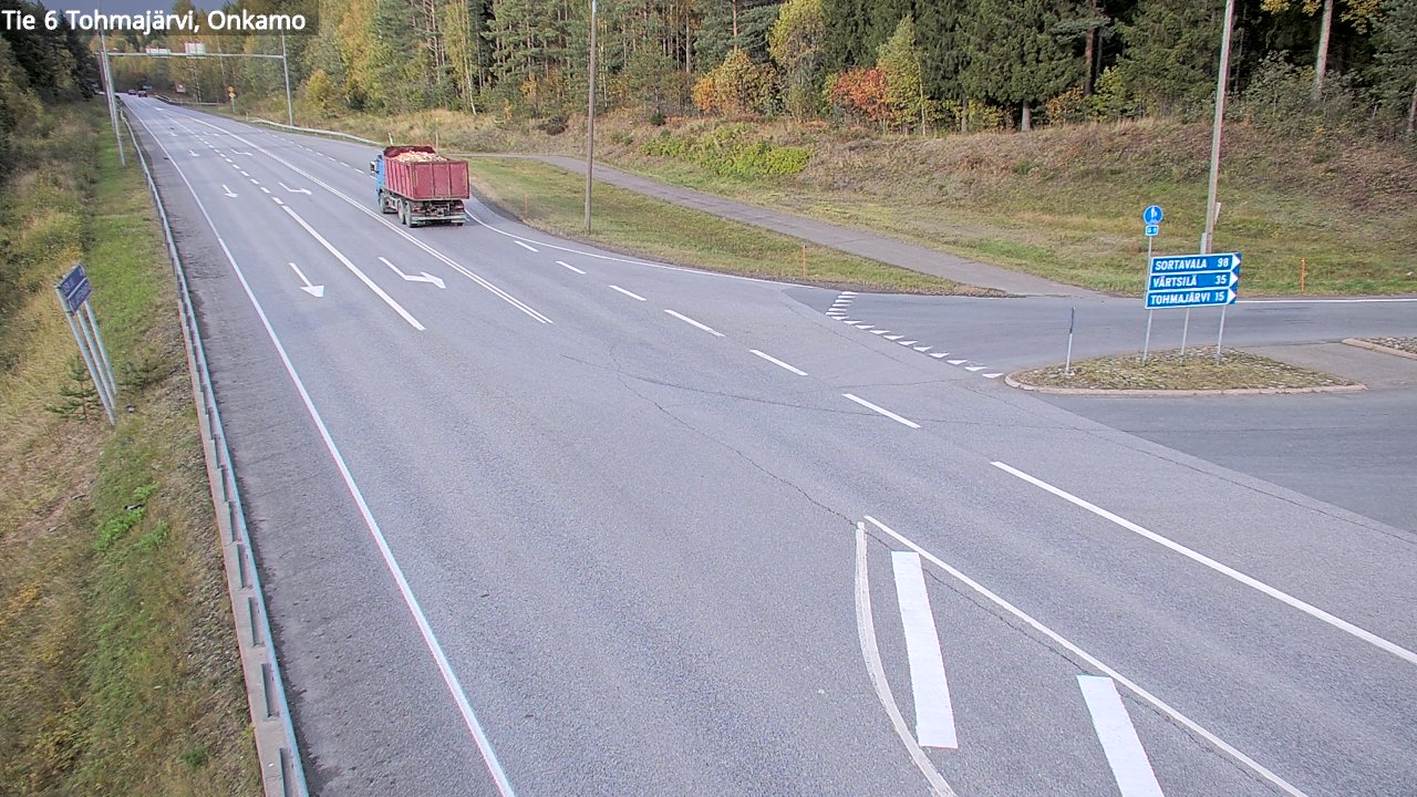 Kelikamerat Kuva Tie 6 Tohmajärvi, Onkamo, Tohmajärvi, Pohjois-Karjala