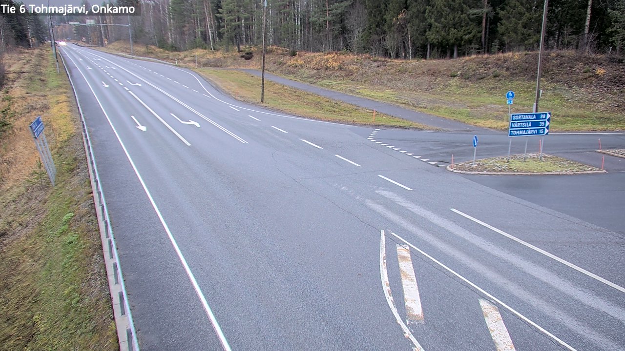 Kelikamerat Kuva Tie 6 Tohmajärvi, Onkamo, Tohmajärvi, Pohjois-Karjala