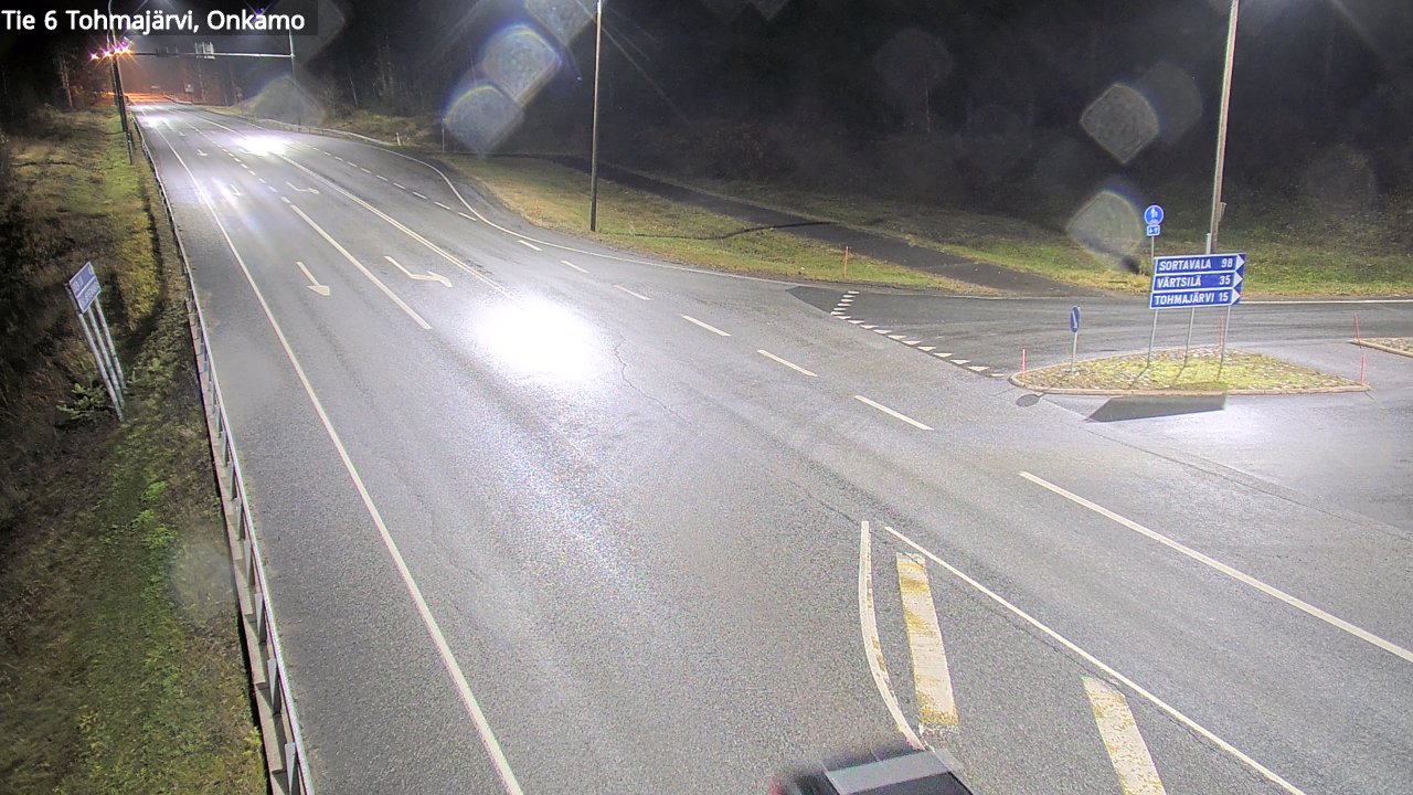 Kelikamerat Kuva Tie 6 Tohmajärvi, Onkamo, Tohmajärvi, Pohjois-Karjala