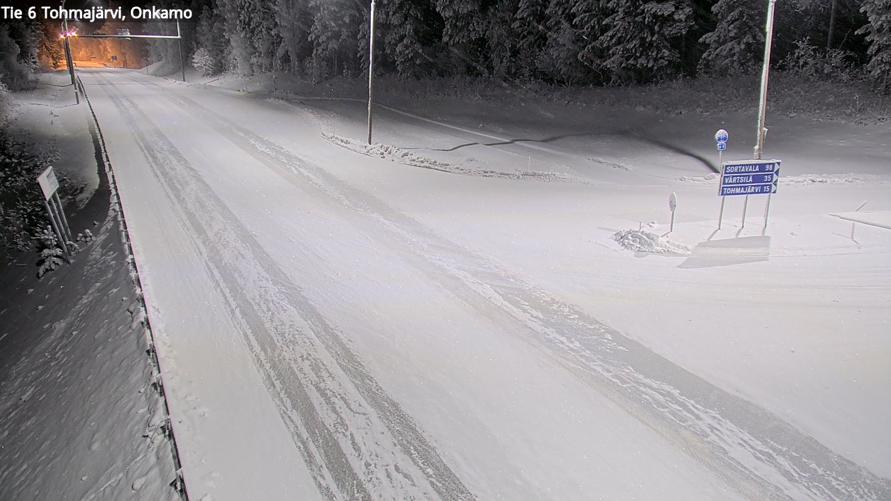 Kelikamerat Kuva Tie 6 Tohmajärvi, Onkamo, Tohmajärvi, Pohjois-Karjala