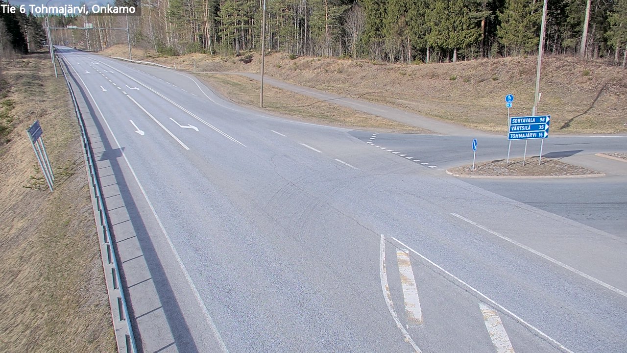 Kelikamerat Kuva Tie 6 Tohmajärvi, Onkamo, Tohmajärvi, Pohjois-Karjala