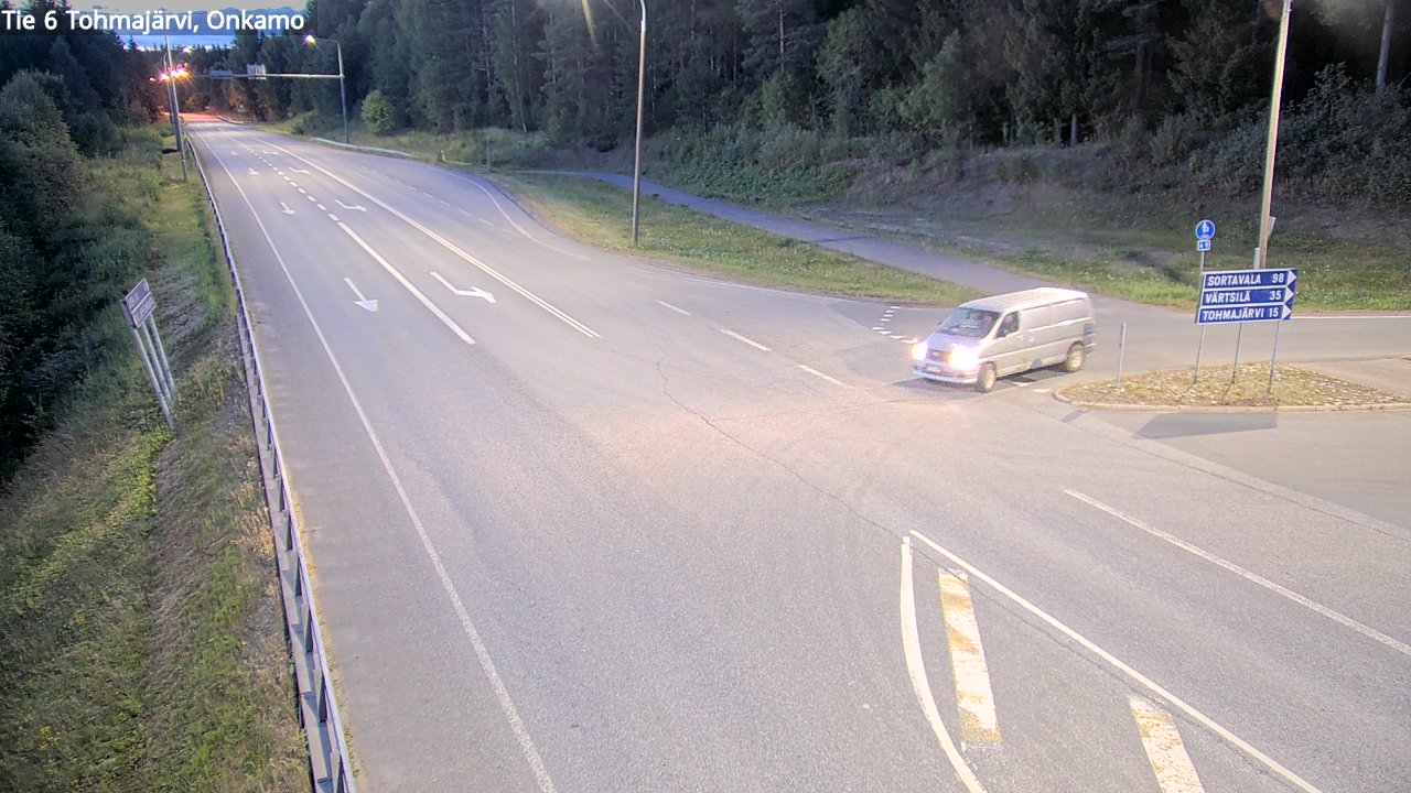 Kelikamerat Kuva Tie 6 Tohmajärvi, Onkamo, Tohmajärvi, Pohjois-Karjala