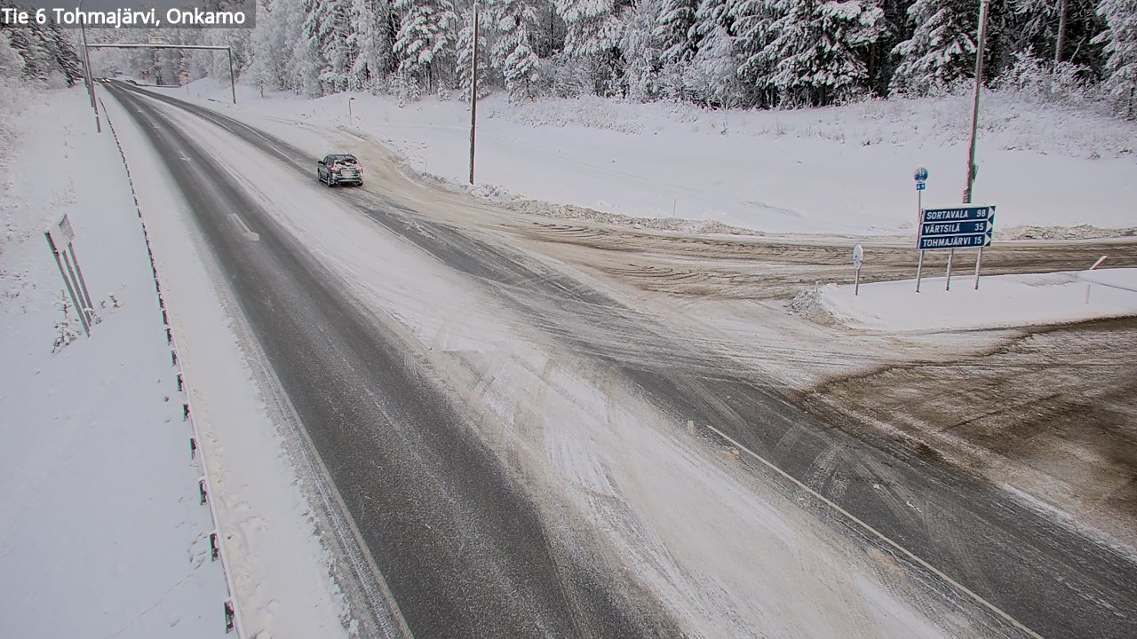 Kelikamerat Kuva Tie 6 Tohmajärvi, Onkamo, Tohmajärvi, Pohjois-Karjala
