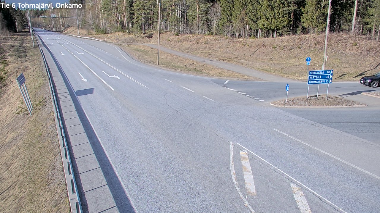 Kelikamerat Kuva Tie 6 Tohmajärvi, Onkamo, Tohmajärvi, Pohjois-Karjala