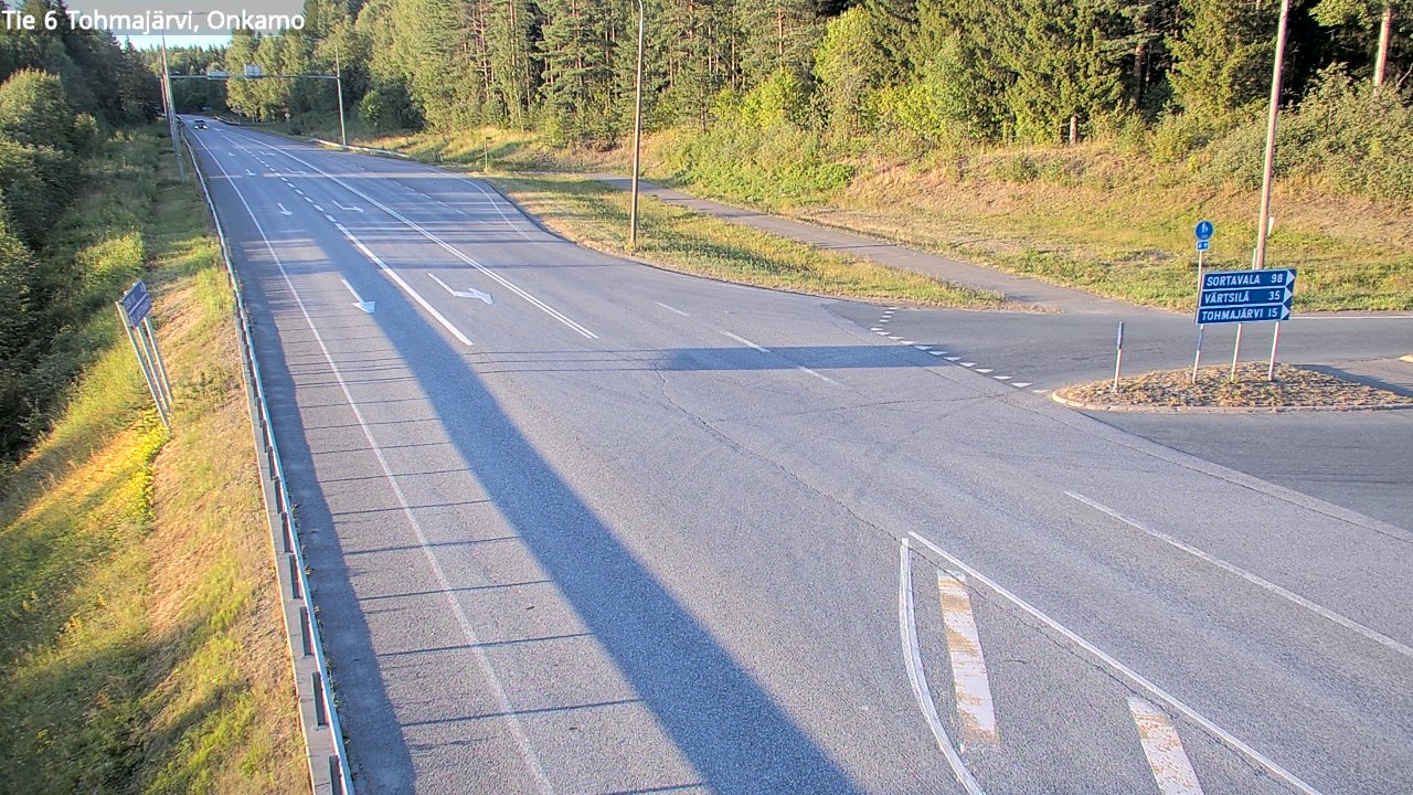 Kelikamerat Kuva Tie 6 Tohmajärvi, Onkamo, Tohmajärvi, Pohjois-Karjala