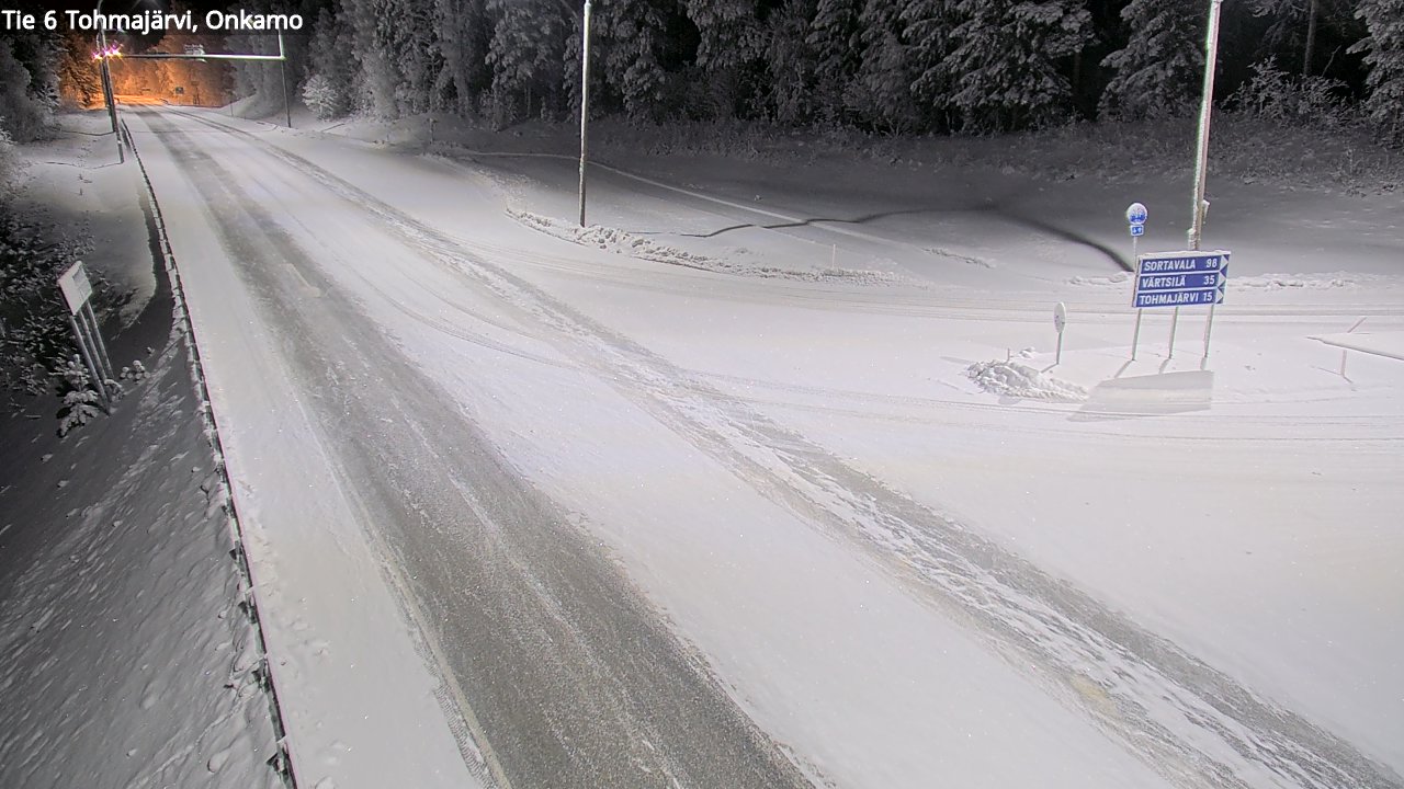 Kelikamerat Kuva Tie 6 Tohmajärvi, Onkamo, Tohmajärvi, Pohjois-Karjala