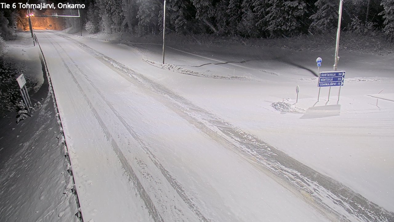 Kelikamerat Kuva Tie 6 Tohmajärvi, Onkamo, Tohmajärvi, Pohjois-Karjala