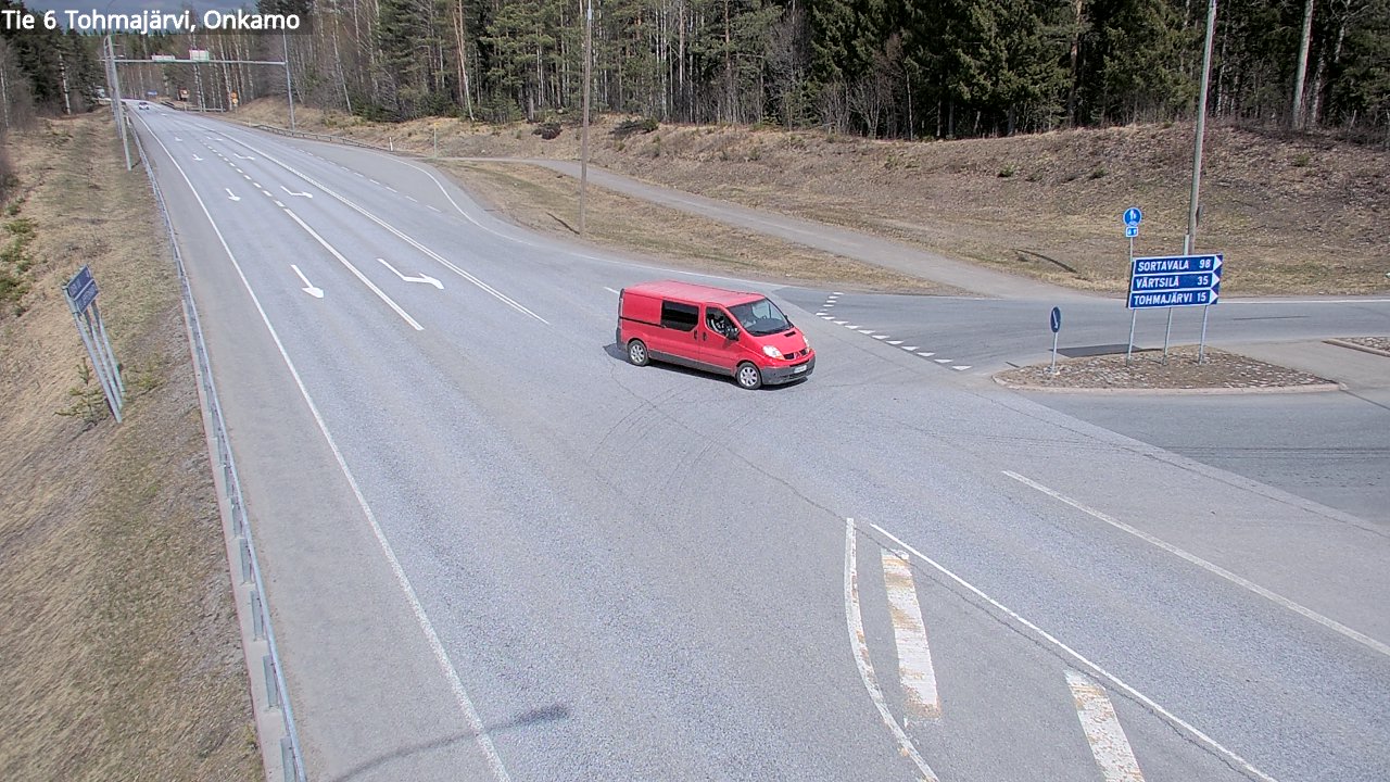 Kelikamerat Kuva Tie 6 Tohmajärvi, Onkamo, Tohmajärvi, Pohjois-Karjala