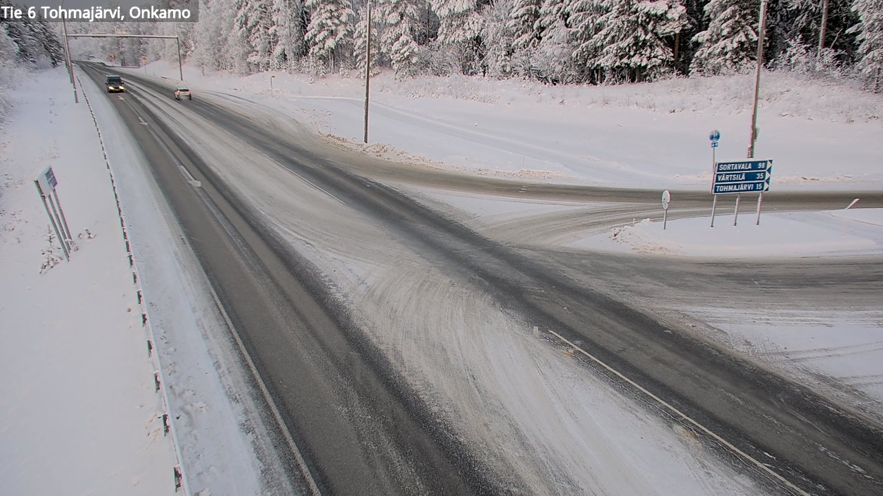 Kelikamerat Kuva Tie 6 Tohmajärvi, Onkamo, Tohmajärvi, Pohjois-Karjala