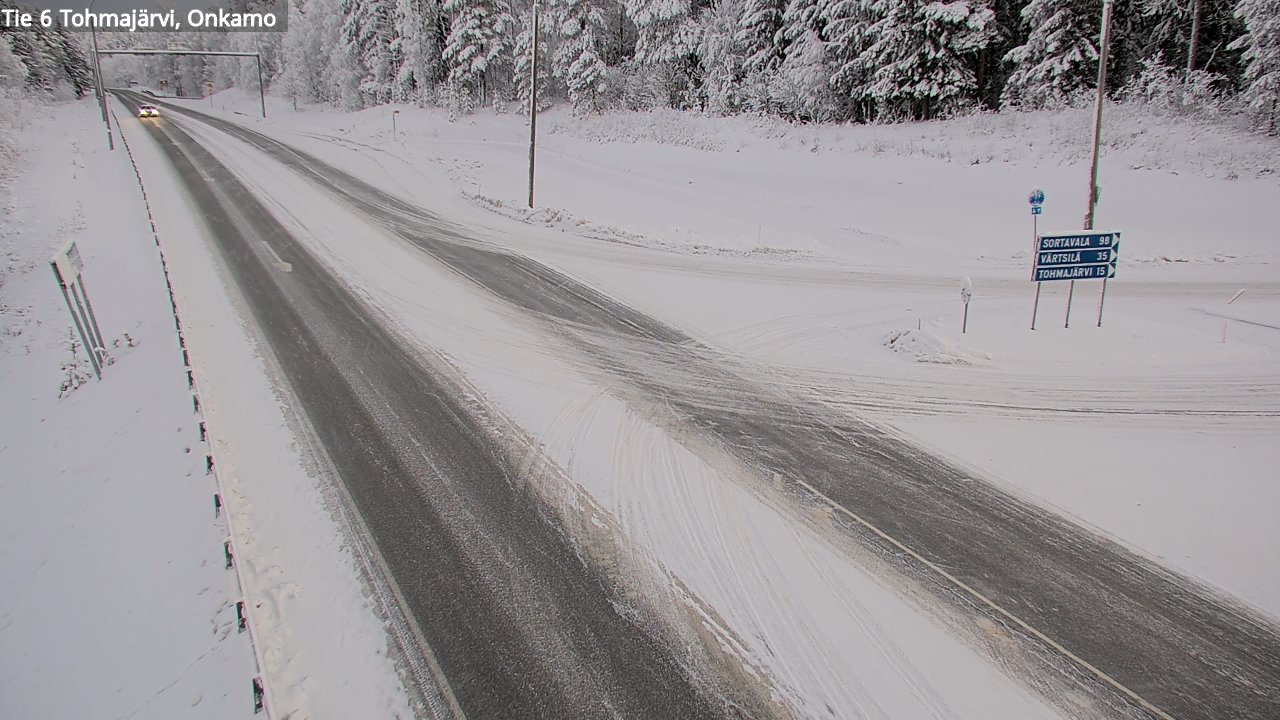 Kelikamerat Kuva Tie 6 Tohmajärvi, Onkamo, Tohmajärvi, Pohjois-Karjala