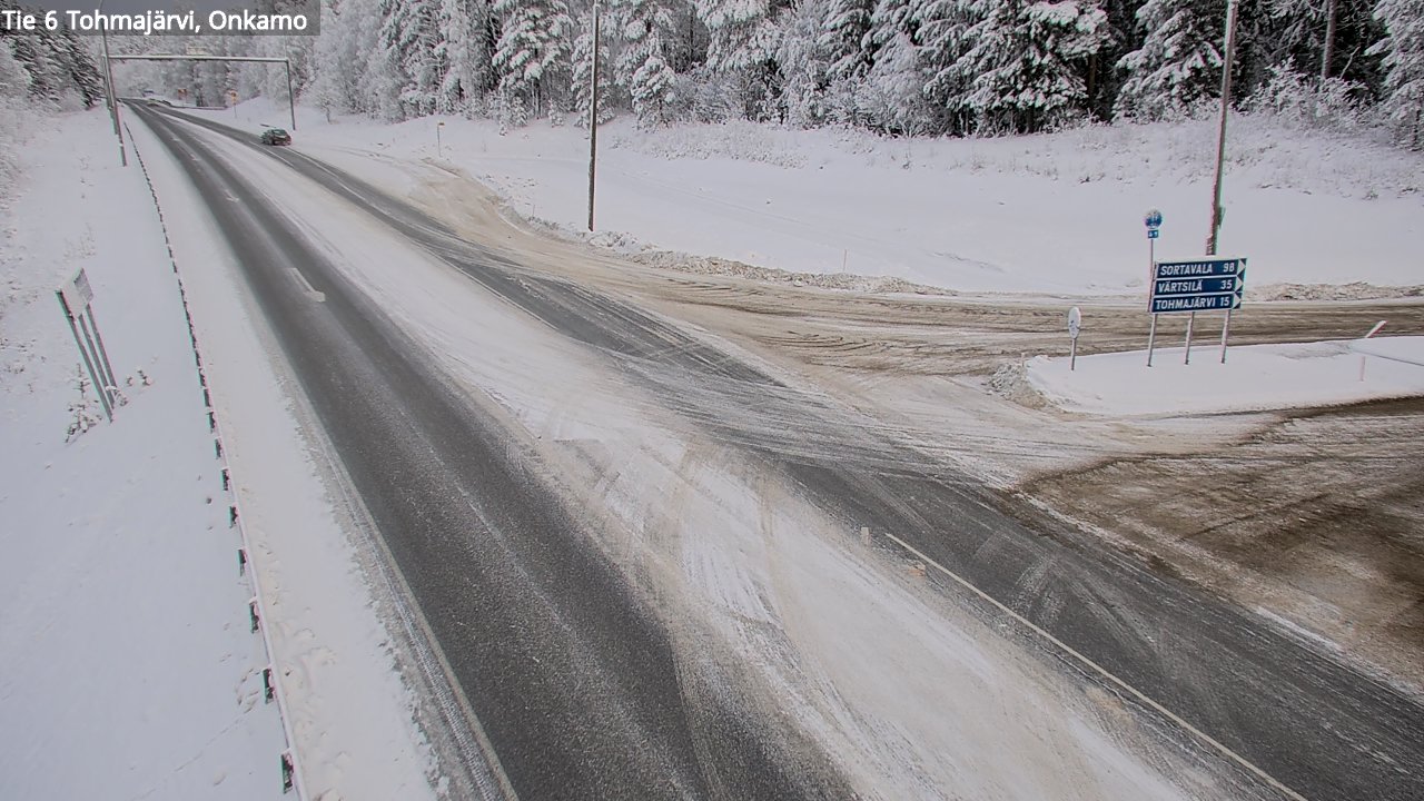 Kelikamerat Kuva Tie 6 Tohmajärvi, Onkamo, Tohmajärvi, Pohjois-Karjala
