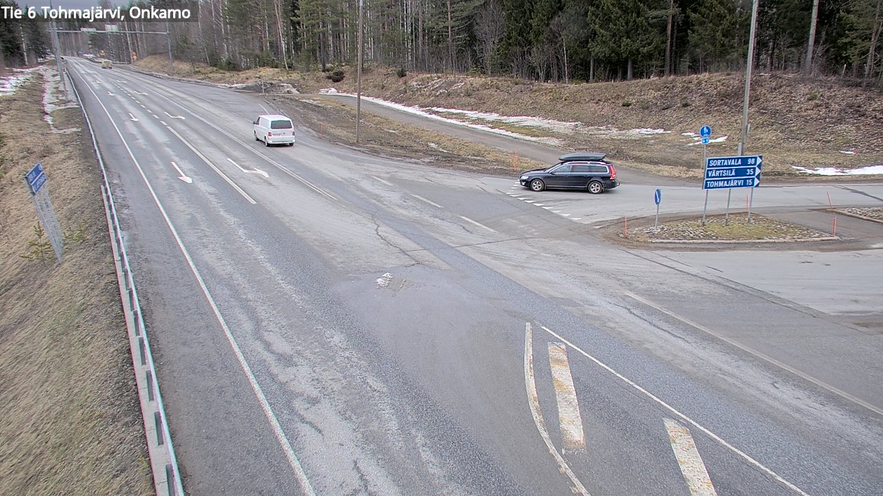 Kelikamerat Kuva Tie 6 Tohmajärvi, Onkamo, Tohmajärvi, Pohjois-Karjala